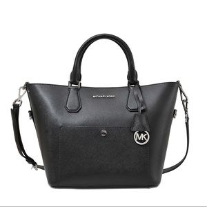 Michael Kors Black Large Greenwich Grab Bag